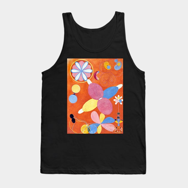 High Resolution Hilma af Klint Group Iv No 4 Youth 1907 Tank Top by tiokvadrat